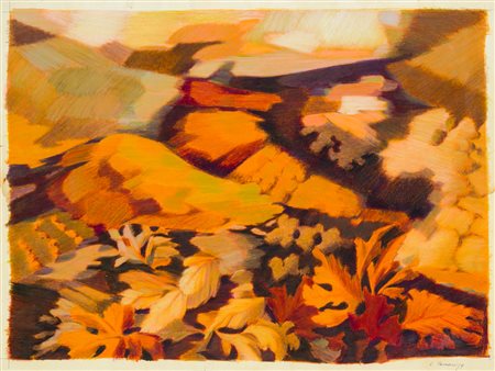 LIVIO CAZZANIGA (1925) - Senza Titolo