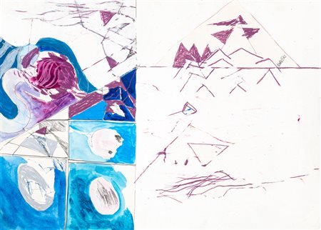 ANTONIO BORZÌ (1952) - Senza Titolo, 1972