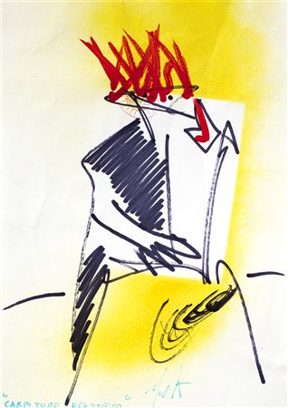 SERGIO DANGELO (1932) - Carpitore elettrico