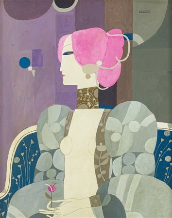 GIANMARIA CIFERRI (1925) -  Senza Titolo, 1986