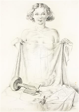 WALTER FALCONI (1935) - La sorpresa, 1984