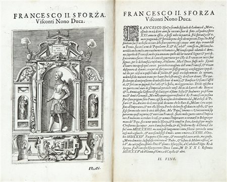 BARBÒ SONCINO, Scipione (sec. XVI) - Sommario delle vite de' duchi di Milano, c