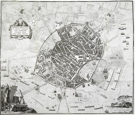 FUMAGALLI, Angelo (1728-1804) - Le vicende di Milano durante la guerra con Fede