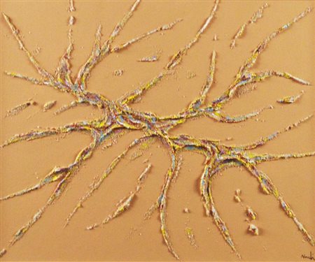 Pier Paolo Nudi TRASLUCENZE tecnica mista su tela, cm 40x50 firma sul retro:...