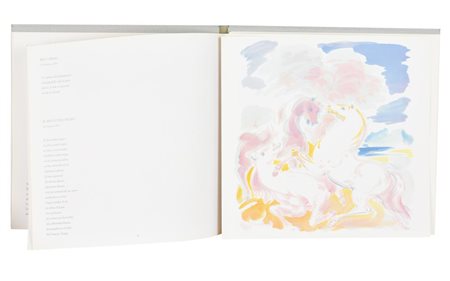 Aligi Sassu MANUSCRIPTUM volume contenente riproduzioni di disegni eseguiti...