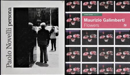 Lotto di due libri: PERSONA di Paolo Novelli cm 30x25 FLOWERS di Maurizio...