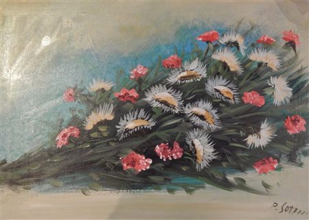 Paolo Soffici SENZA TITOLO olio su tela, cm 50x70