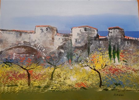 Anonimo SENZA TITOLO olio su tela, cm 50x70