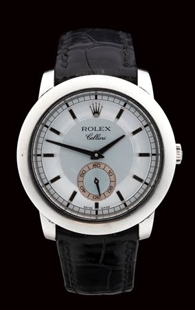 ROLEX CELLINI, “Cellinium” platinum ref. 5241/6, 2005, full set