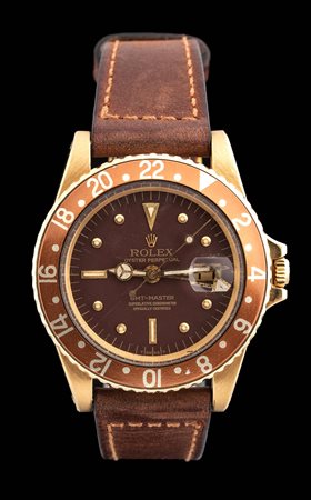 Rolex GMT-Master ref 1675 yellow gold 1975