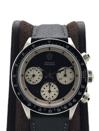 Rolex Daytona “Paul Newman” 6240 wide t swiss t 
Three color black dial circa 1969 
