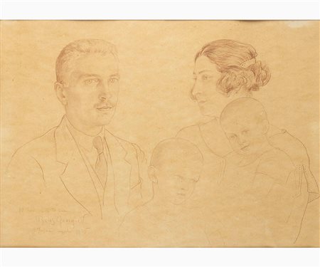 Ritratto di famiglia, 1925