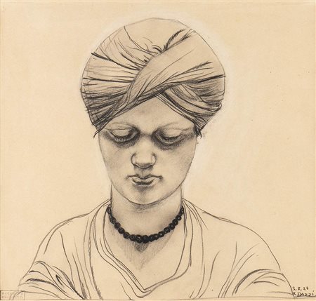 Donna con turbante, 1923