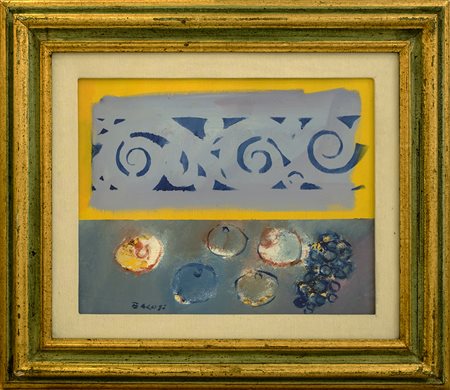 MANLIO BACOSI, Natura morta