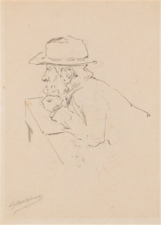 GIOVANNI BARTOLENA (1866-1942) - Senza Titolo