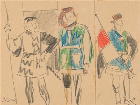 MARIO VELLANI MARCHI (1895-1979) - Siena