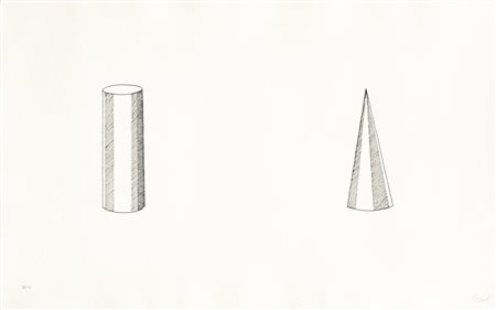 MARIO CEROLI (1938) - Le idee direttrici - La divina proporzione, 1972