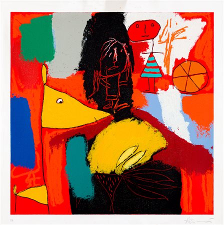 GIANFRANCO ASVERI (1948) - Senza Titolo