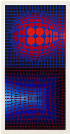 VICTOR VASARELY (1906-1997) - Senza Titolo