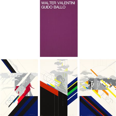 WALTER VALENTINI (1928) - La speranza - l'ignoto, 1970