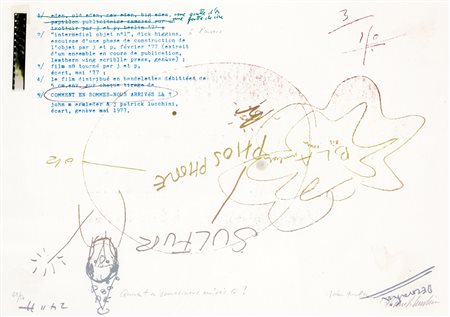 JOHN ARMLEDER (1949) - Senza Titolo
