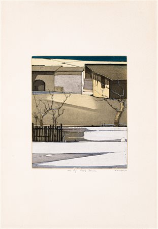 KARL PLATTNER (1919-1986) - Senza Titolo, 1980