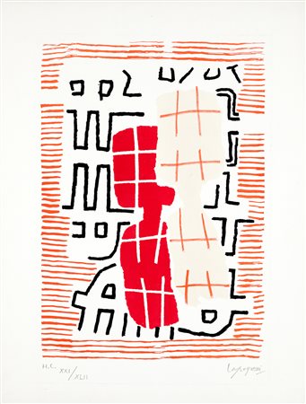 GIUSEPPE CAPOGROSSI (1900-1972) - Senza Titolo, 1966