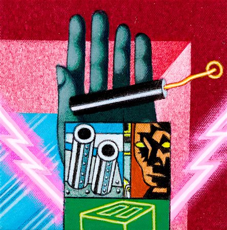 SERGIO SARRI (1938) - La grande mano N.2, 2017