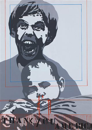 FRANCESCO MUSANTE (1950) - Senza Titolo (Thank you America)