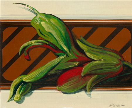 UMBERTO MARIANI (1936) - Fiori di malva, 1968