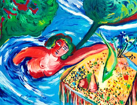 MIMMO GERMANÀ (1944-1992) - Fauno, 1990