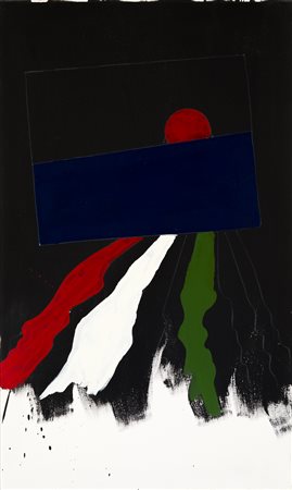 FRANCO ANGELI (1935-1988) - Senza Titolo, fine anni '70