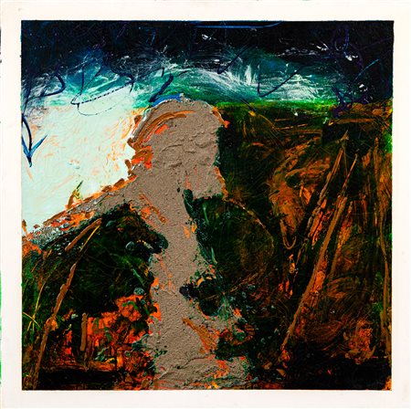 MARIO SCHIFANO (1934-1998) - Ostacolo, 1988