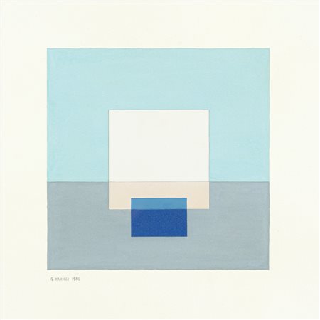 GIORGIO NANNEI (1927) - Senza Titolo, 1983