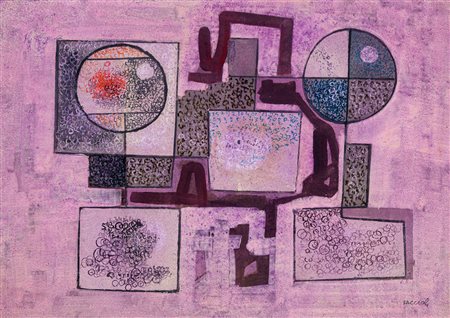 LUIGI FACCIOLI (1929-1991) - Senza Titolo, 1981