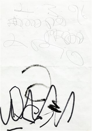 EMILIO PRINI (1943-2016) - Senza Titolo (dedica a Pio), 1996
