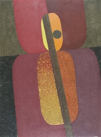 Giuseppe Marotta Senza titolo, 1974 Tecnica mista su tela, cm. 80x60 Sul...