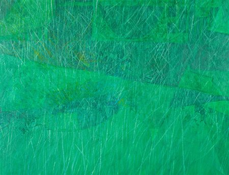 Marcello Meucci Senza titolo Olio su tela, cm. 70x90 Sul verso: dedica a...