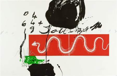 Jean Gaidaire - Thor Senza titolo Litografia su carta, cm. 80x120, es. 85/95...