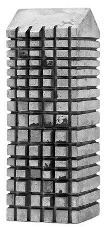 Urano Palma Lotto unico di due Opere - "Grattacielo", Multiplo in metallo,...