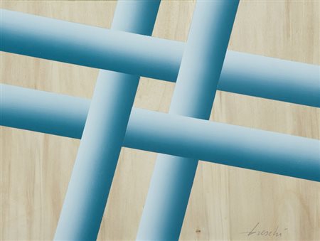 Fabrizio Breschi Gabriellini You and me, 1992 Acrilico su tavola, cm. 30x40...