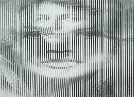 Malipiero Osmosi: B. Bardot, C. Rampling, 2003 Collage su cartoncino, cm....