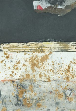 Vanni Cantà Senza titolo Tecnica mista su cartoncino, cm. 28,5x20 Firmato in...