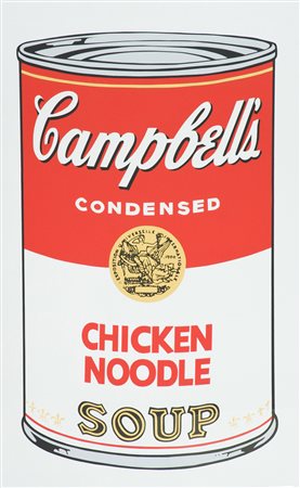 Andy Warhol Soup Stampa offset, cm. 100x64