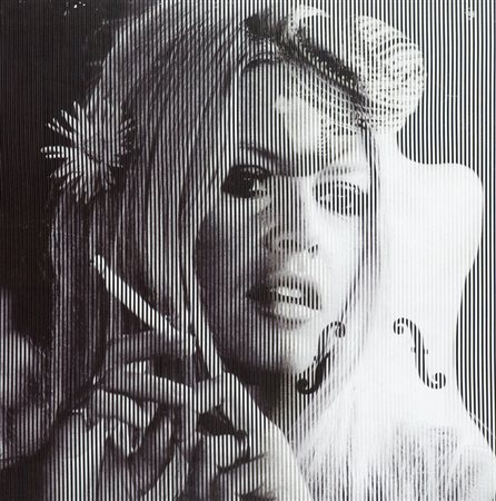 Malipiero Osmosi Brigitte Bardot - Man Ray, 2010 Collage, cm. 50x50 Sul...