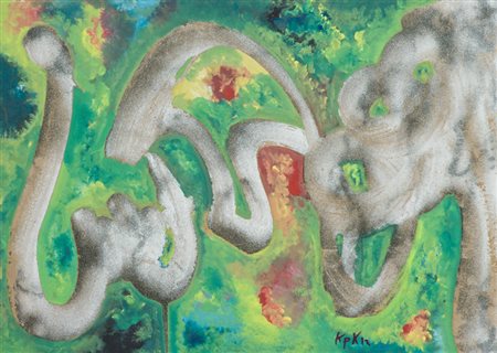 KPK (Kantiere Post Kontemporaneo) Il serpente sacro, 2012 Tecnica mista su...