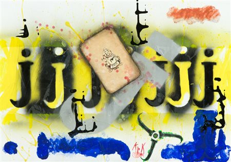 KPK (Kantiere Post Kontemporaneo) Senza titolo, 2012 Tecnica mista su...