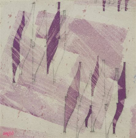 Enrico Sirello Monocromatico, 2001 Pigmento su intonaco a pomice su tela, cm....