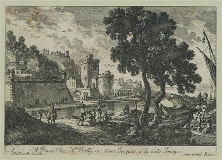 Adam Perelle A Paris chez n. Poilly, Rue Saint Jaques, a la belle image...