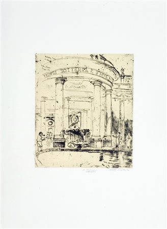 Walter Piacesi Rotonda della Fonte del Tettuccio, Montecatini Terme, 1980...